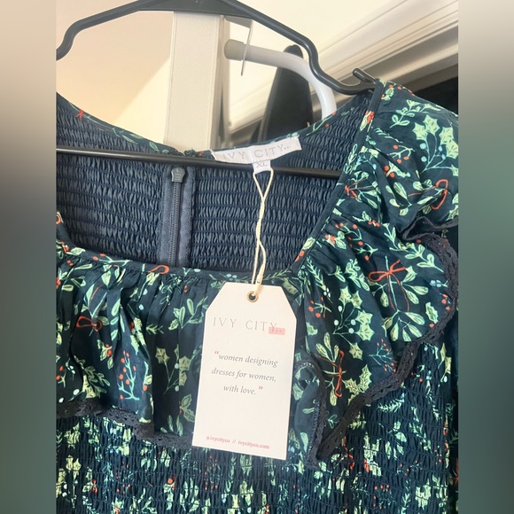 Brand New Ivy City Co Gracie Dress in Holly size XL - Picture 3 of 3